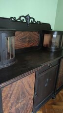 Starožitné bifé, sekretář, skříň - 3