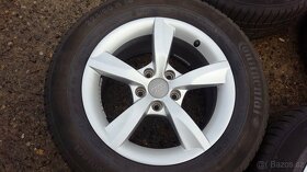 Zimní sada Audi A6 4G aj. 5x112, Conti 225/60R16, 4x5mm - 3