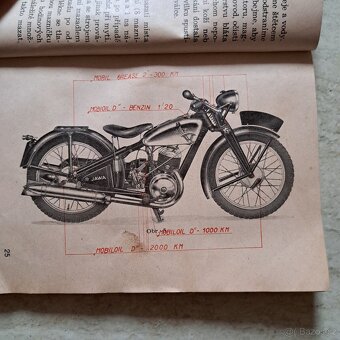 Príručka Jawa 250  Špeciál FJ Předválečna - 3