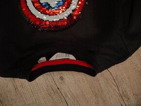 Chlapecká mikina s flitry Spiderman Marvel vel. 122-138 - 3