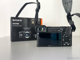 Bezzrcadlovka Sony A6400 + baterie - 3