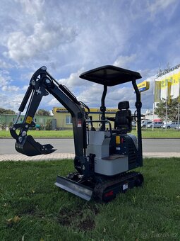 Minibagr bagr D116G chladič hydrauliky rypadlo - 3
