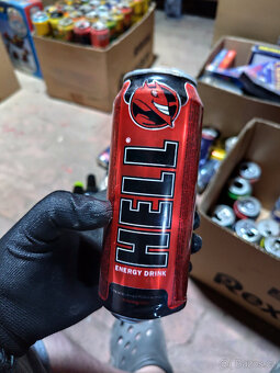 Plechovky od Energy Drinků Hell - 3