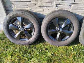 originál ALU kola škoda karoq 215/60 R16 letní 6J x 16 - 3