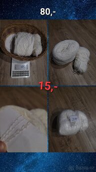 Příze na pletení/háčkování (vlna, alpaka, mohér) - 3