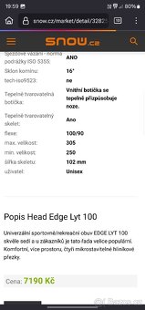 Lyžařské boty Head 100
- 3