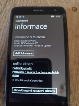 Prodám telefon Nokia Lumia 625 - 3