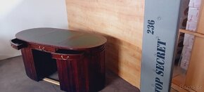 Oválný psací stůl - 3