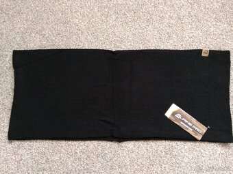 Nové unisex kruhové šály ALPINE PRO - černá, tmavě zelená - 3