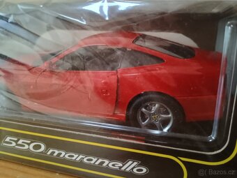 1:18 ANSON - Ferrari 550 Maranello (1996) červená - 3