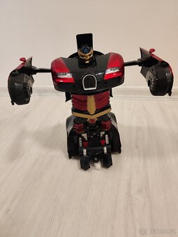 Transformer Bugatti Veyron RTR červená - 3