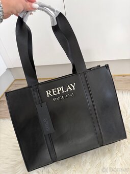 Černá, dámská kabelka Replay - 3