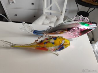 Hutní sklo ryby - 3