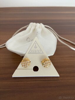 Náušnice Guess s krystaly - 3