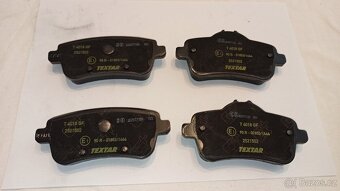 zadní brzdové destičky TEXTAR 2521502 Mercedes GLE M W166 - 3