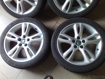 alu kola 5x100 r16 original škoda 205/45/16 - 3