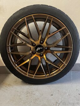 Alu Kola Japan Racing Platinum Bronze 225/40 R18 5x112 - 3