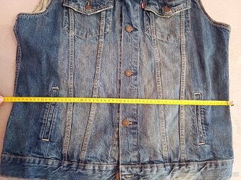 Džínová vesta Levis XXL - 3