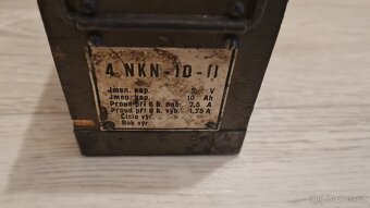 Historický akumulátor z roku 1954 - 3