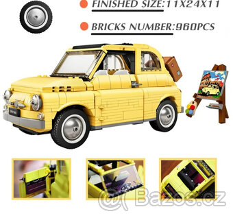 Stavebnice vozu Fiat 500 - 3