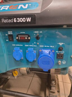 PRODÁM elektrocentrála benzínová 7,0kW - 3