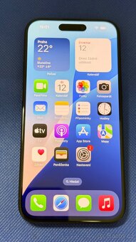 iPhone 15 Pro 256GB Blue Titanium, pouze 2x E-SIM - 3