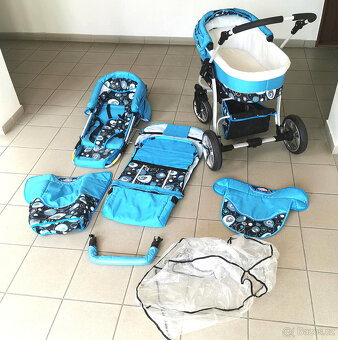 Dětský sportovní kočárek v perfektním stavu. Zn: Baby Lux - 3