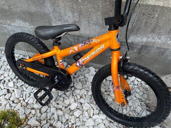 Dětské kolo Merida 16 , první kolo + kolečka - 3