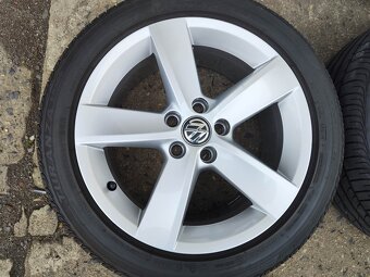 16"letní alu sada Rivazza 5x100 origo Polo Fabia 3 Ibiza - 3