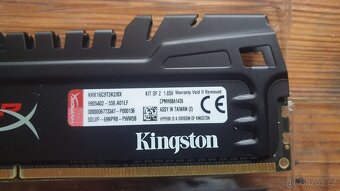DDR3 RAM 8gb KIT Kingston hyper beast - 3