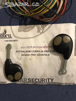 Autoalarm Cobra AK 3193 - centrální zamykání s DO - 3