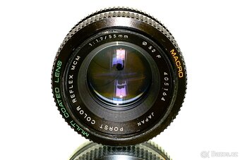 Porst (Chinon) Macro MCM 1,7/55mm M42 - 3