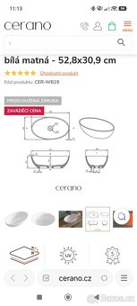 Prodám umyvadlo z bílého mramoru - 3