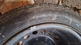 Plechové dísky r15 4x108 renault zimní pneu 185/55/15 - 3