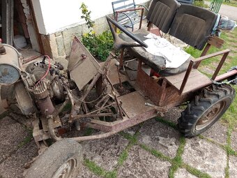 Malotraktor domácí výroby - 3