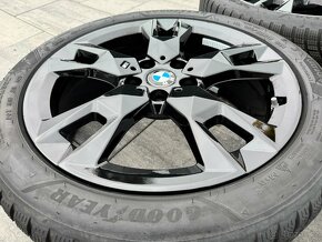 Originál alu kola Bmw 5x112 R18 zimní, zánovní - 3