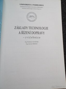 Základy technologie a řízení dopravy – Univerzita Pardubice - 3