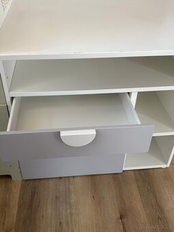 Přebalovací pult/ psací stůl Ikea Smastad, 90x79x100cm - 3