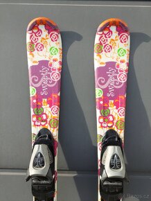 Lyže TECNO PRO SWEETY, 100 cm + lyžáky - 3