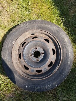 Letní a zimní pneumatiky+ plechové disky rozměr 195/65 R15 - 3