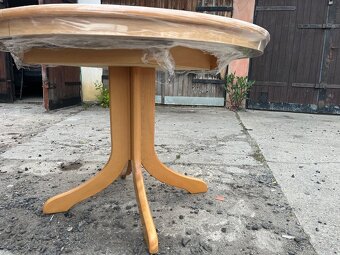 Jídelní stůl kulatý průměr 110cm - 3
