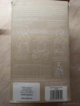 Caboo+organic je ergonomické nosítko/šátek pro nošení od 3,5 - 3