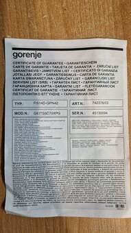 Indukční sporák Gorenje GEITS5C70XPG - 3