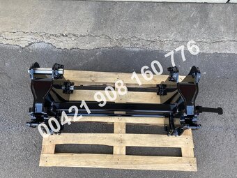 Nový rychloupínač + paletizační vidle na JCB 3/4CX bagr - 3