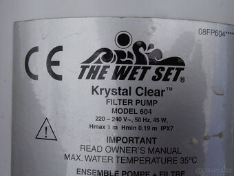 Filtrační čerpadlo Krystal Clear typ 604 - 3