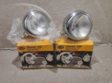 HELLA CLASSIC 105 chromové světlomety, nové - 3