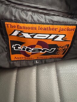 Kožená moto bunda IXON vel. L - 3
