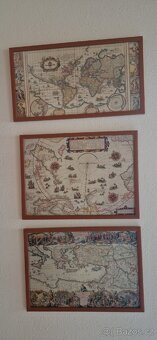 Staré mapy, reprodukce - 3