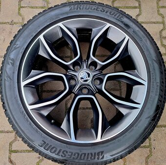 Originální sada Škoda Kodiaq 5x112 R19 Crater - 3