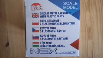 Kovový model Škoda 100 - 3